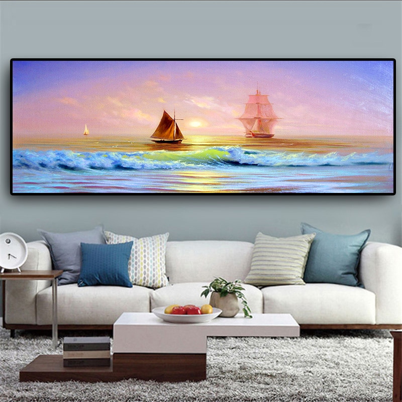 Sunsets-Natural-Seascape-Sailing-Sea-Landscape-Posters-Wall-Art-Pictures-Painting-Wall-Art-for-Living-Room-6.jpg