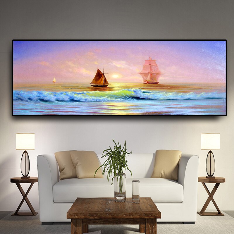 Sunsets-Natural-Seascape-Sailing-Sea-Landscape-Posters-Wall-Art-Pictures-Painting-Wall-Art-for-Living-Room-7.jpg