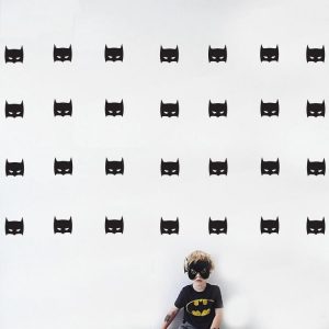 Superhero Batman Wall Sticker For Kids Room Decorative Stickers Baby Boy Room Wall Decal Stickers Nursery Bedroom Decor JJ006