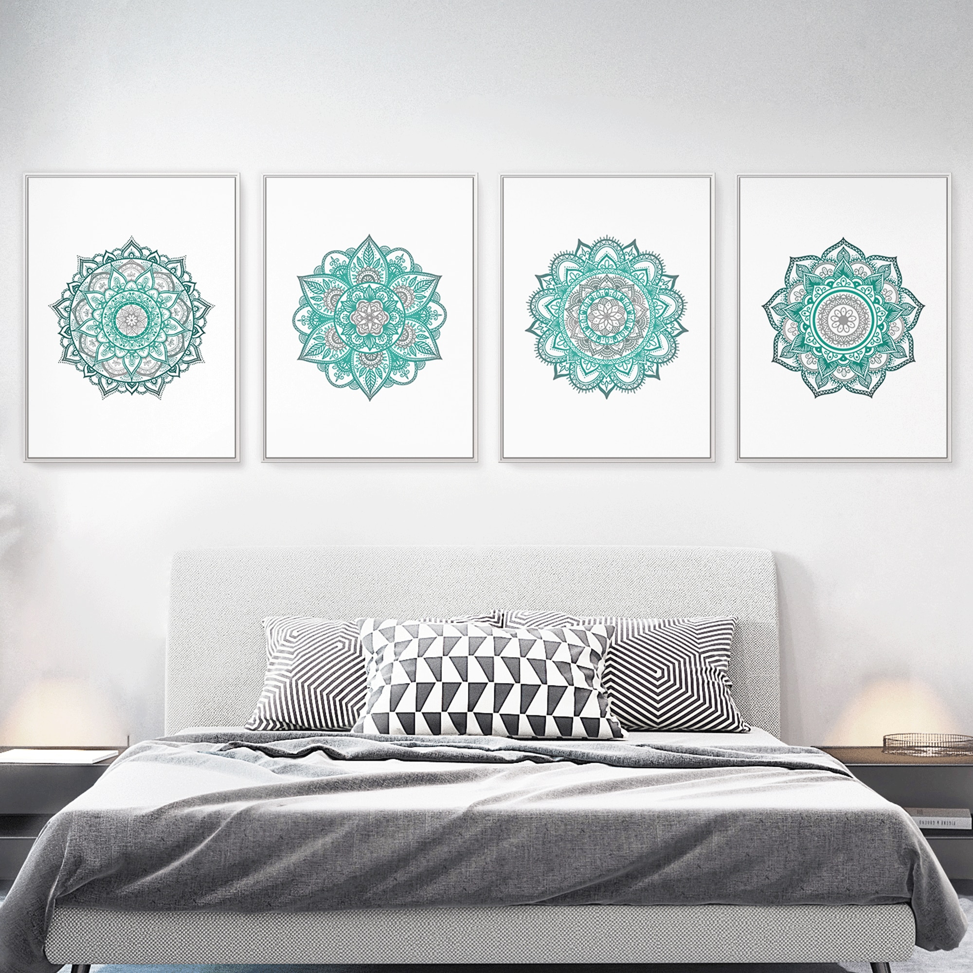 Teal-Gray-Mandala-Wall-Art-Bohemian-Wall-Art-Canvas-painting-Living-Room-Bedroom-Wall-Decor-Abstract-1.jpg