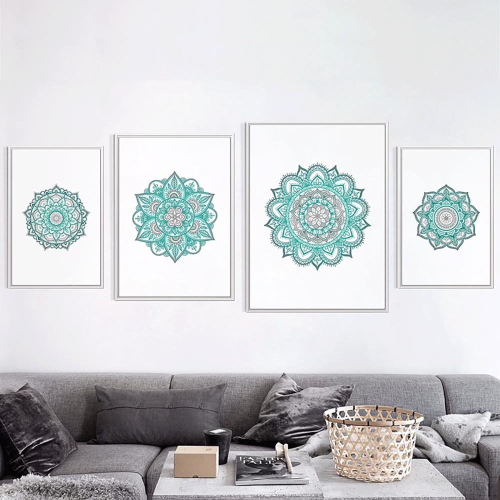 Teal-Gray-Mandala-Wall-Art-Bohemian-Wall-Art-Canvas-painting-Living-Room-Bedroom-Wall-Decor-Abstract-2.jpg