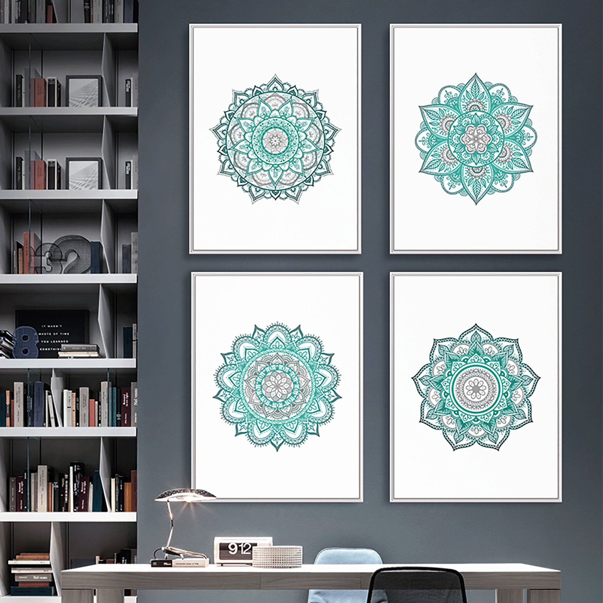 Teal-Gray-Mandala-Wall-Art-Bohemian-Wall-Art-Canvas-painting-Living-Room-Bedroom-Wall-Decor-Abstract-3.jpg