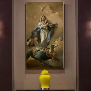 The Immaculate Conception Canvas Paintings Reproductions World Famous Artwork By Tiepolo Canvas Art Prints Home Wall Decoration