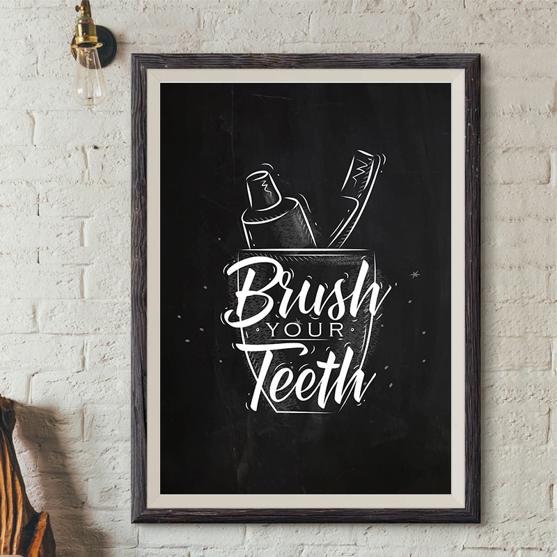 Toilet-Sign-Bathroom-Canvas-Painting-Posters-Prints-Brush-Teeth-Black-White-Quotes-Art-Decorative-Pictures-Bathroom-1.jpg