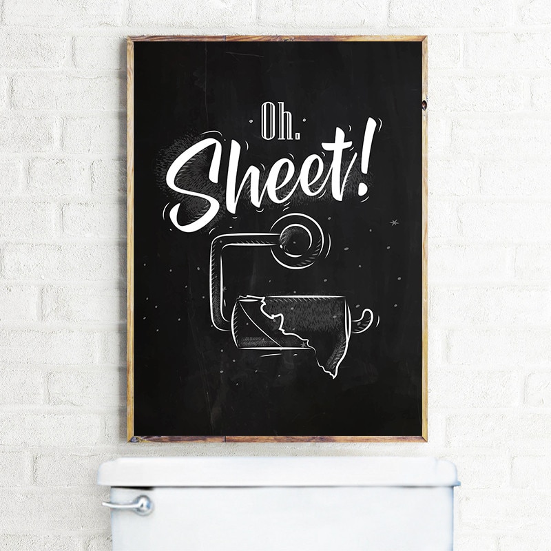 Toilet-Sign-Bathroom-Canvas-Painting-Posters-Prints-Brush-Teeth-Black-White-Quotes-Art-Decorative-Pictures-Bathroom-3.jpg