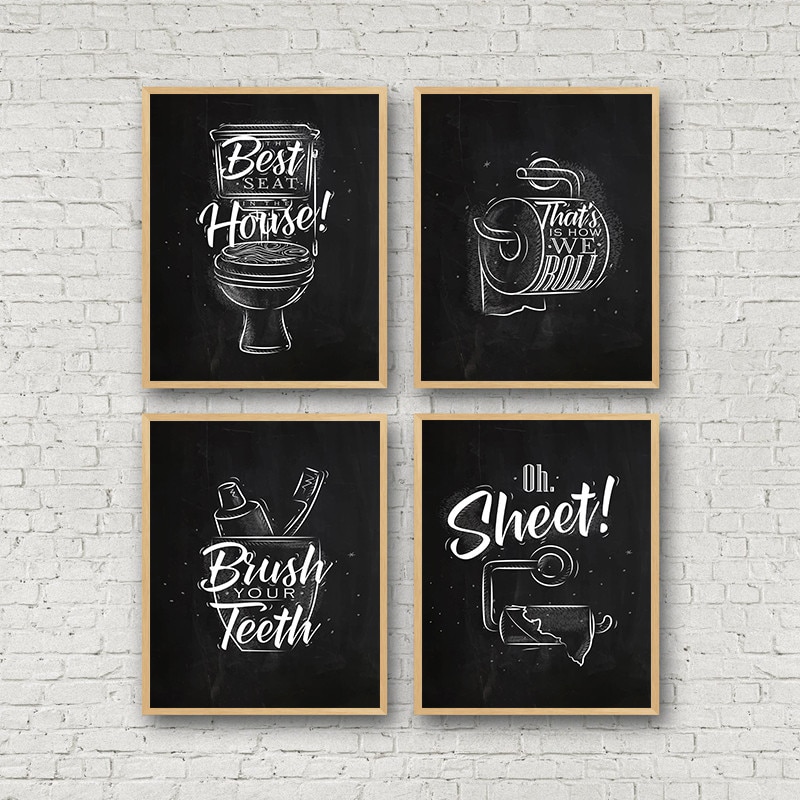 Toilet-Sign-Bathroom-Canvas-Painting-Posters-Prints-Brush-Teeth-Black-White-Quotes-Art-Decorative-Pictures-Bathroom.jpg
