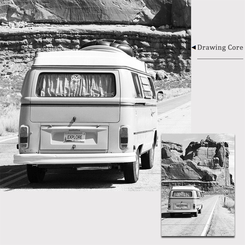 Travel-Posters-Landscape-Canvas-Painting-Mountain-Road-Street-Palm-Tree-Print-Caravan-Poster-Black-and-White-4.jpg