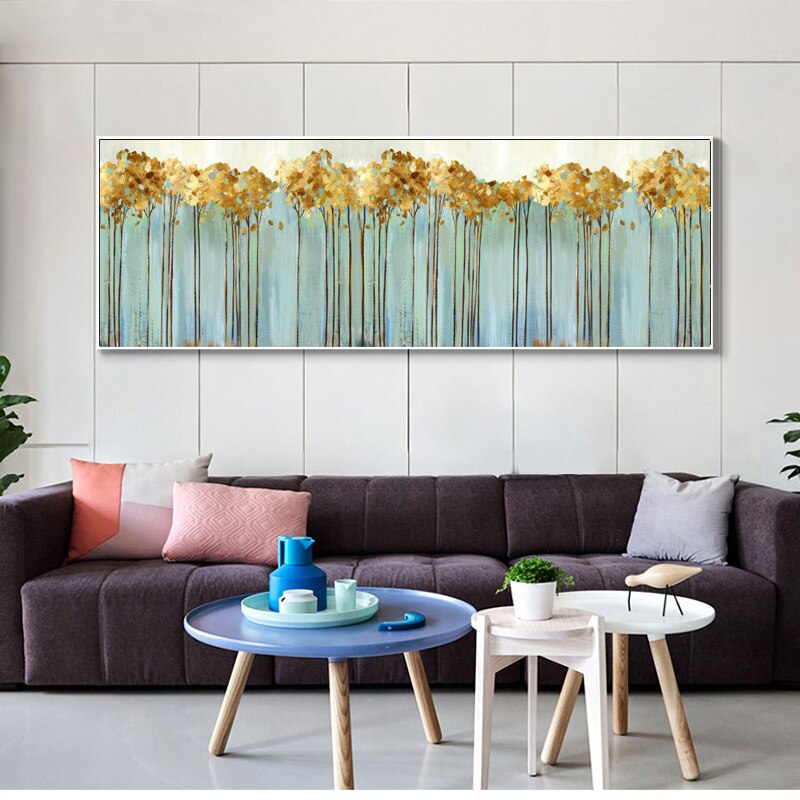 Turquoise-Posters-and-Prints-Wall-Art-Canvas-Painting-Abstract-Golden-Trees-Wall-Art-Pictures-for-Living-2.jpg