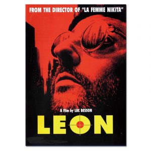 Vintage Poster Movie Silk Art Prints Leon The Professional Prints Wall Decor Picture French/English Bedroom Decoration