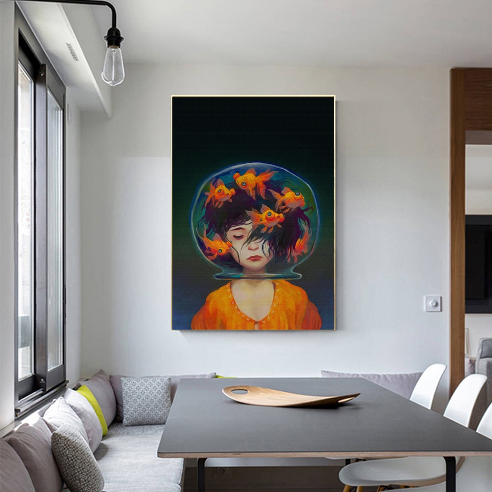 WANGART-Nordic-Oil-Painting-Girl-Fish-Cuadros-Wall-Art-picture-Romantic-Canvas-prints-Harvest-Cartoon-for-2.jpg