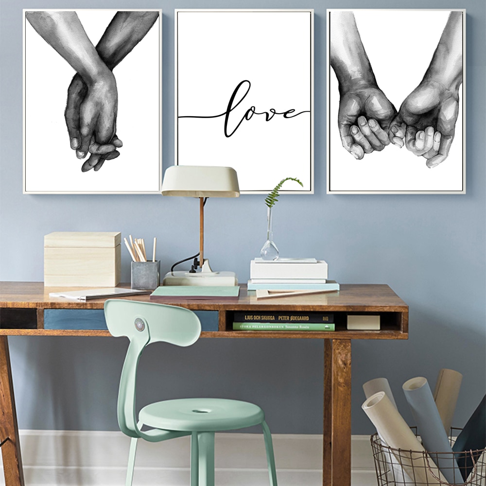 WANGART-Nordic-Poster-Black-And-White-Holding-Hands-Picture-Canvas-Prints-Lover-Quote-Painting-Wall-Art-2.jpg