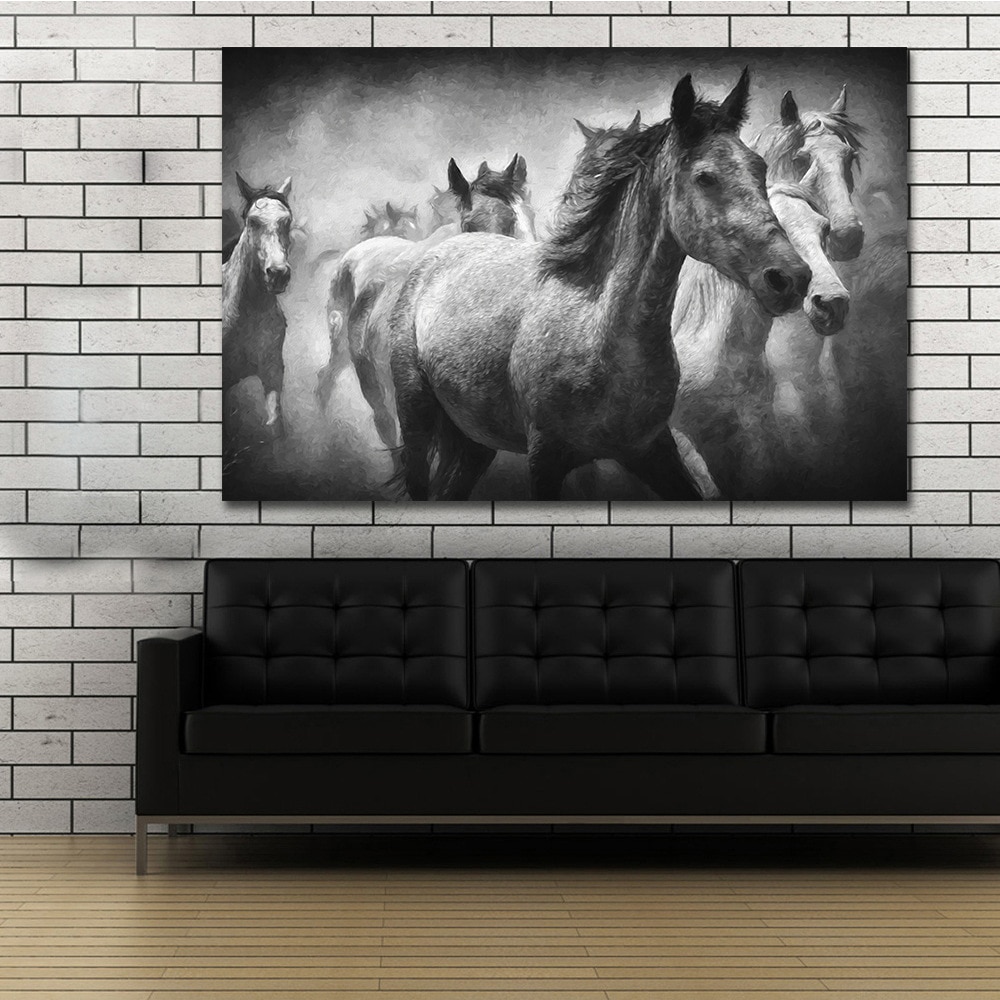 Wall-Art-Animal-Gray-Canvas-Painting-Horse-Racing-Black-and-White-Picture-Canvas-Poster-cuadros-decoracion-1.jpg