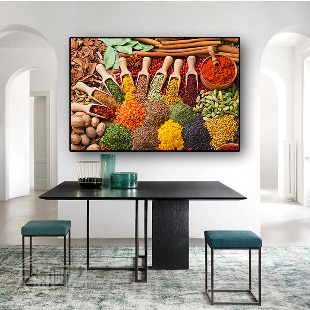 Wall-Art-Grains-Spices-Spoon-Kitchen-Food-Canvas-Painting-Posters-and-Prints-Wall-Art-Picture-For-3.jpg
