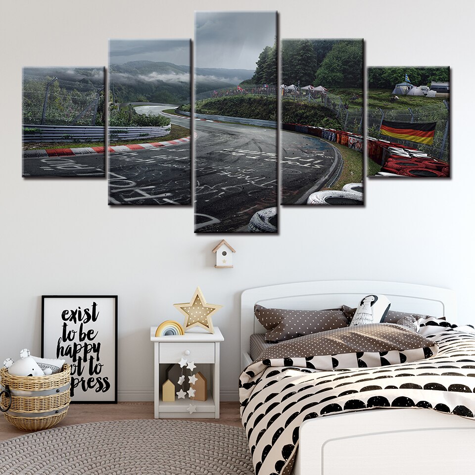 Wall-Art-Home-Decorative-Modern-Popular-Modular-5-Piece-Style-Large-Poster-Canvas-Print-Nurburgring-Rally-1.jpg