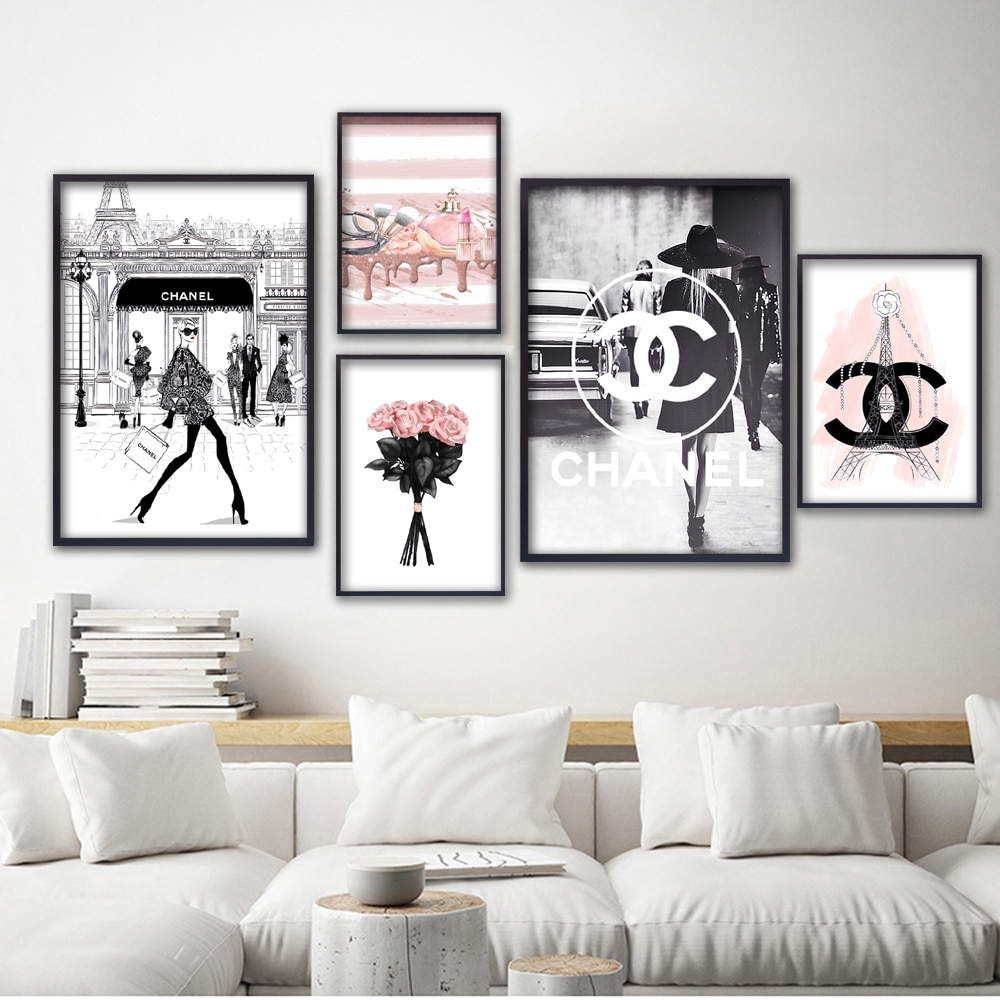 Wall-Art-Pictures-Canvas-Painting-illustrations-fashion-Mordern-Posters-black-and-white-Prints-For-Living-Room-1.jpg