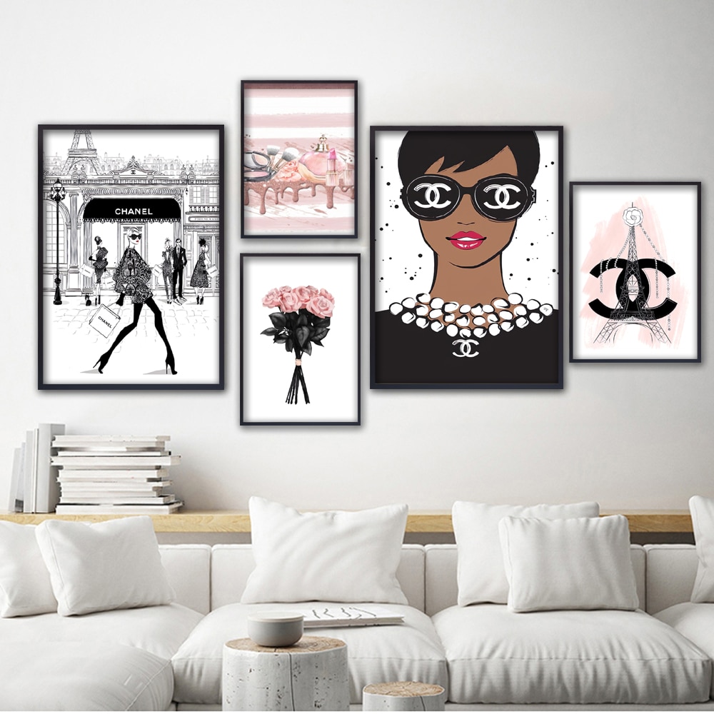Wall-Art-Pictures-Canvas-Painting-illustrations-fashion-Mordern-Posters-black-and-white-Prints-For-Living-Room-2.jpg