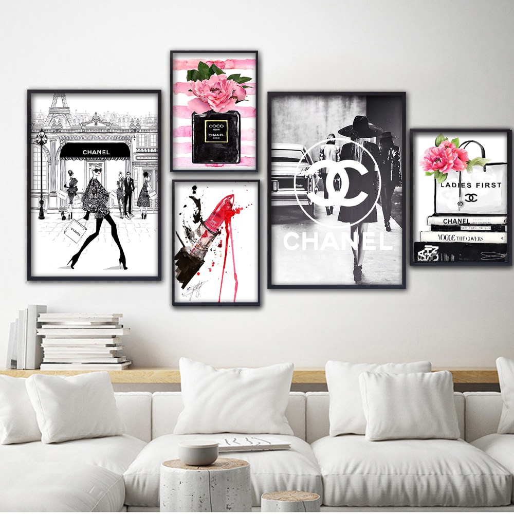 Wall-Art-Pictures-Canvas-Painting-illustrations-fashion-Mordern-Posters-black-and-white-Prints-For-Living-Room-3.jpg