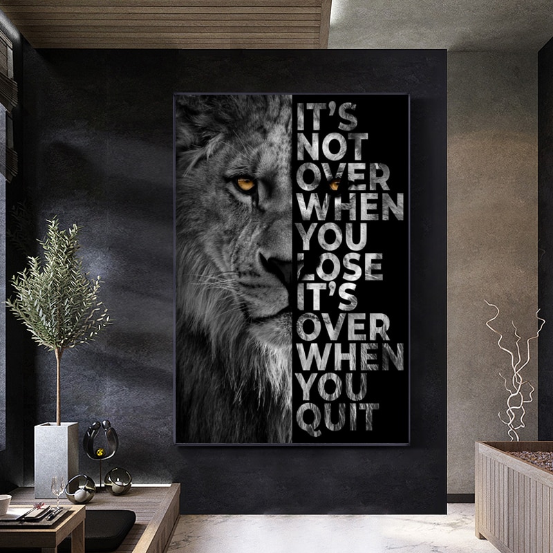 Wild-Lion-Letter-Motivational-Quote-Art-Posters-and-Prints-on-Canvas-Painting-Decorative-Wall-Art-Picture-1.jpg