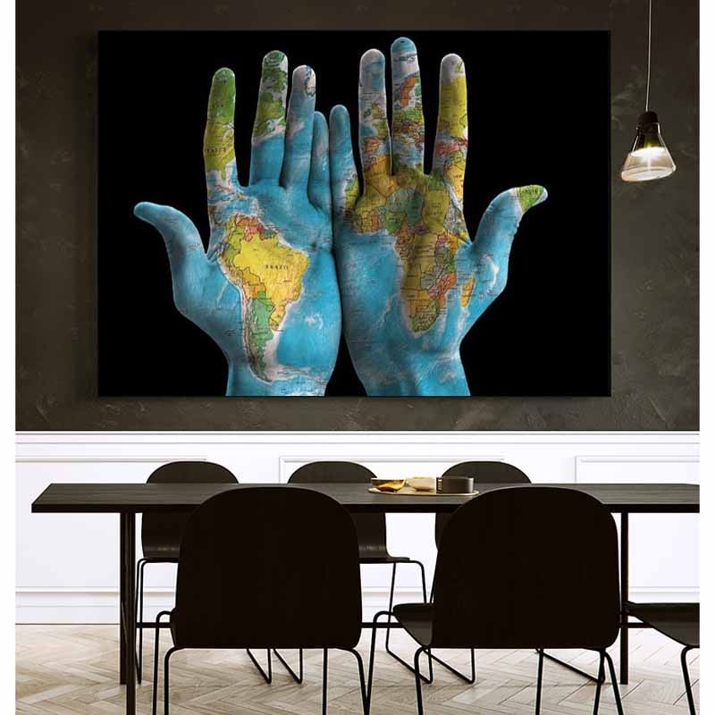 World-Maps-Draw-In-Hands-Modular-Canvas-Painting-Graffiti-Art-Posters-Modern-Wall-Art-Picture-for-1.jpg