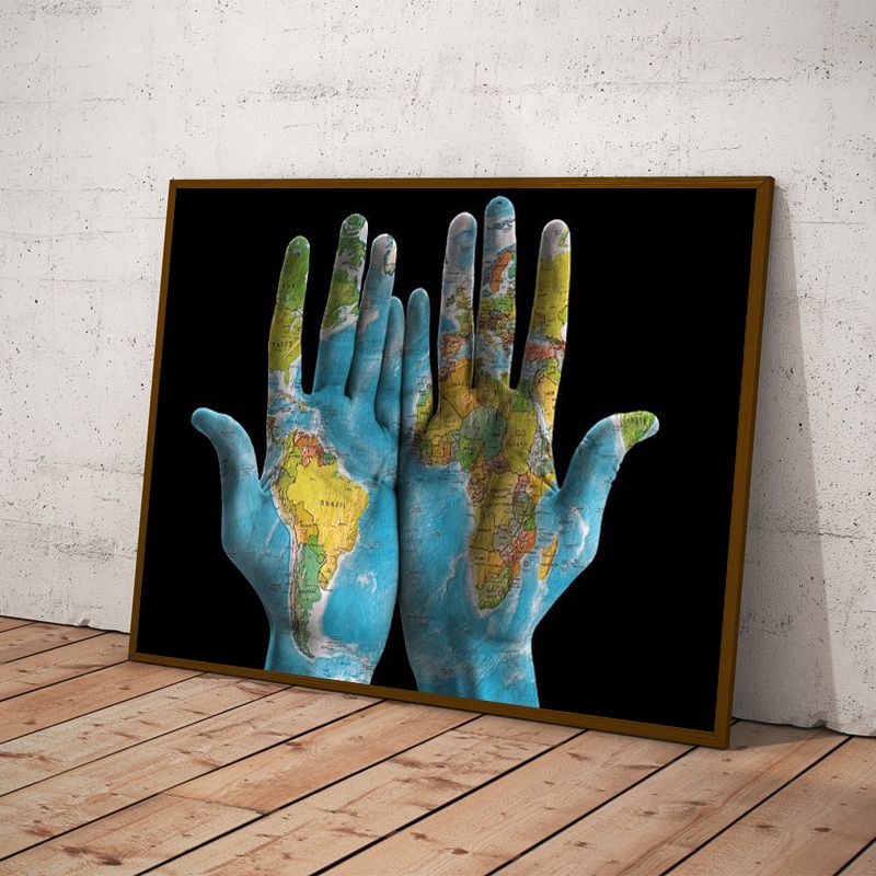 World-Maps-Draw-In-Hands-Modular-Canvas-Painting-Graffiti-Art-Posters-Modern-Wall-Art-Picture-for-3.jpg