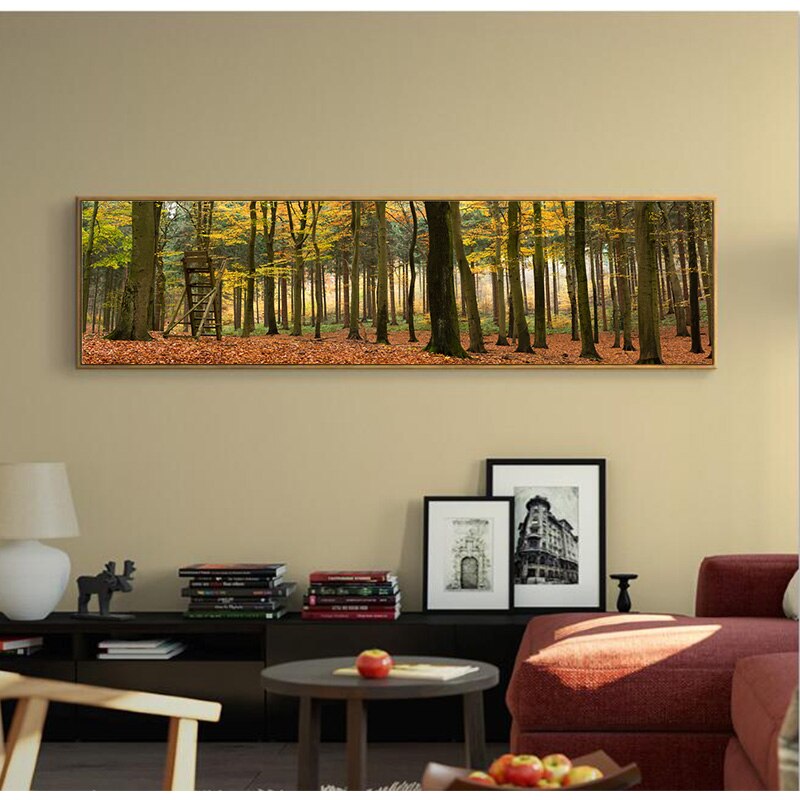 Yumeart-Wall-Art-Painting-Picture-Long-Canvas-Painting-Landscape-Prints-Autumn-Forest-Tree-Posters-Picture-Decoration-1.jpg