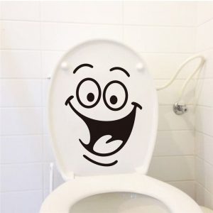 big mouth toilet stickers wall decorations 342. diy vinyl adesivos de paredes home decal mual art waterproof posters paper 7.0