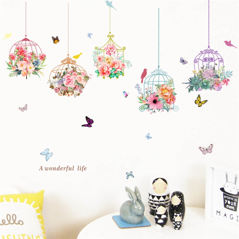 colorful-garden-plants-flower-wall-stickers-for-kids-rooms-home-decor-3d-vivid-wall-decals-pvc.jpg