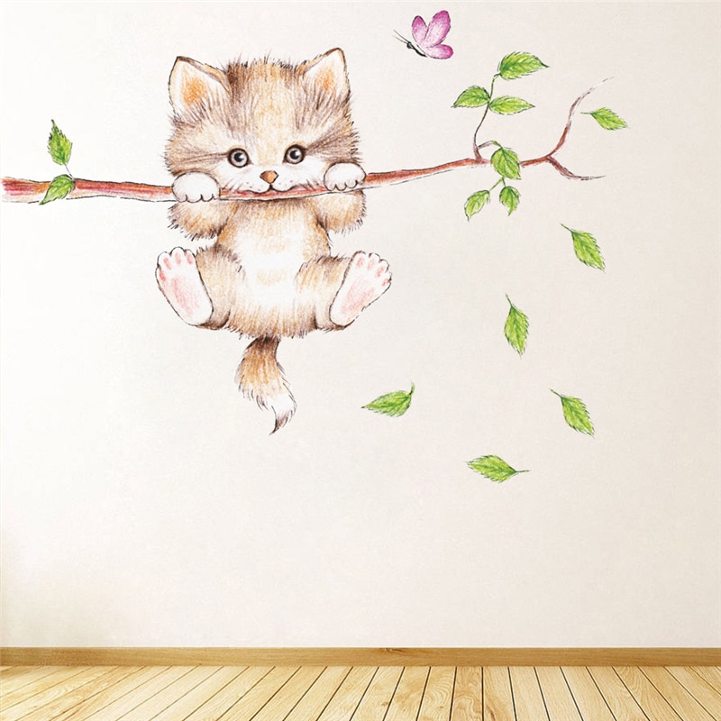 cute-cat-butterfly-tree-branch-wall-stickers-for-kids-rooms-home-decoration-cartoon-animal-wall-decals-1.jpg