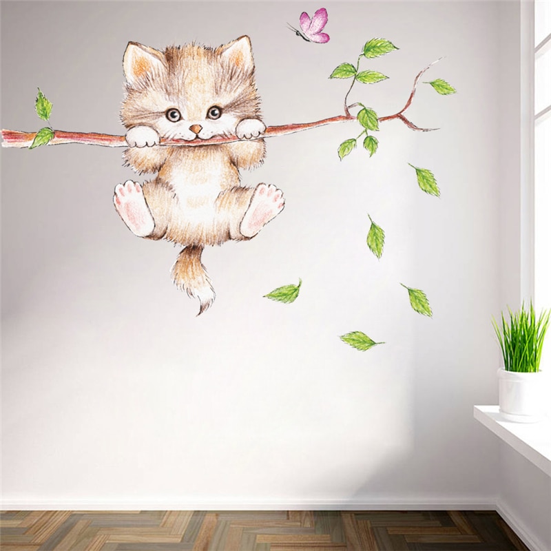 cute-cat-butterfly-tree-branch-wall-stickers-for-kids-rooms-home-decoration-cartoon-animal-wall-decals.jpg