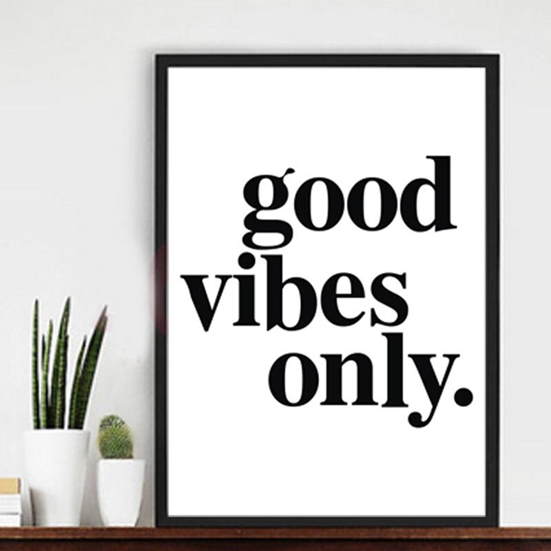 good-vibes-only-Canvas-Paintings-Black-White-Quotes-Nursery-Wall-Art-Poster-Print-Pictures-for.jpg