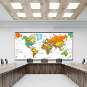 large Hot Sale Classic Vintage World Map Canvas Painting Prints Poster Wall Art Picture Nordic for Living Room Home Decoration