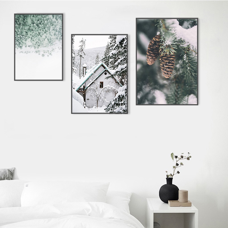 Unframed-Deer-Pine-Forest-Tree-Snow-Sence-Winter-Wall-Art-Canvas-Painting-Posters-and-Prints-Bedroom-1.jpg