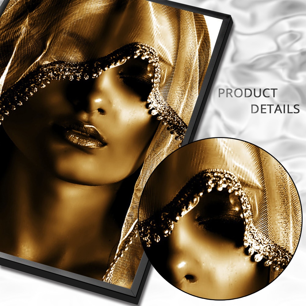 Fashion-Modern-Woman-Indian-Canvas-Prints-Painting-Black-Girl-Makeup-Posters-and-Prints-Scandinan-Picture-for-5.jpg