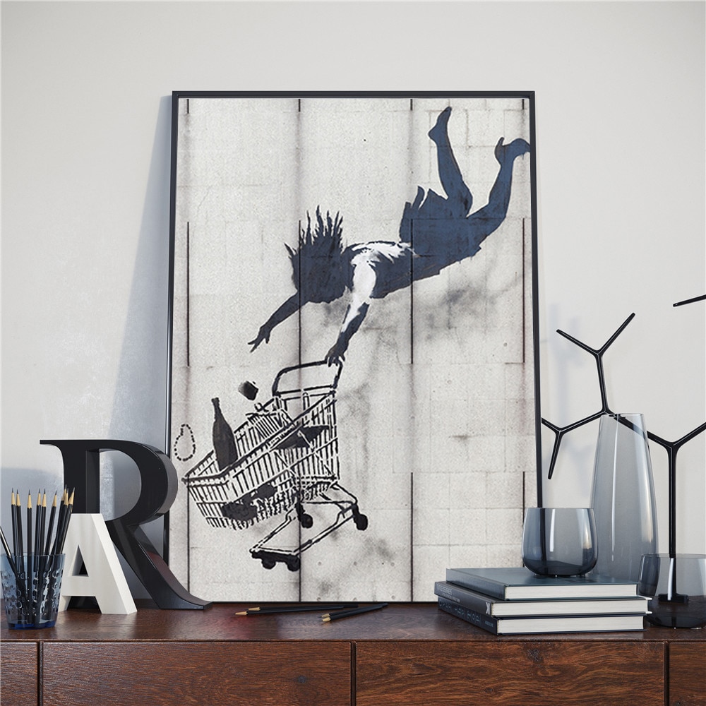 Modern-Fashion-Canvas-Painting-Shopping-Cart-and-Girl-Picture-Wall-Art-Posters-and-Printing-Scandinan-for-3.jpg