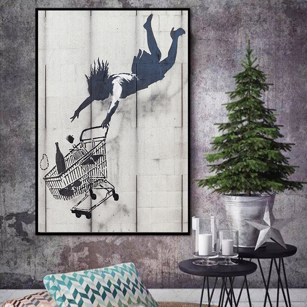 Modern-Fashion-Canvas-Painting-Shopping-Cart-and-Girl-Picture-Wall-Art-Posters-and-Printing-Scandinan-for-5.jpg