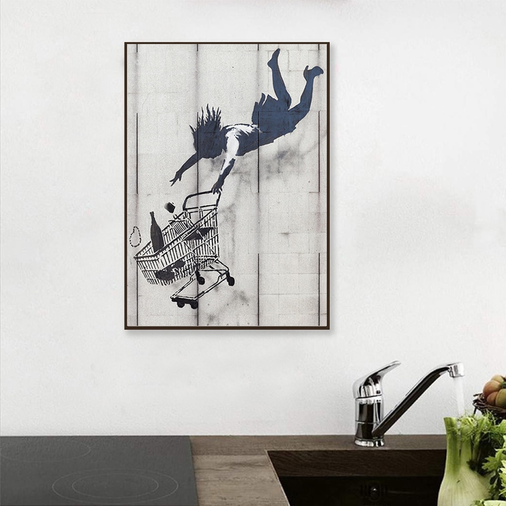 Modern-Fashion-Canvas-Painting-Shopping-Cart-and-Girl-Picture-Wall-Art-Posters-and-Printing-Scandinan-for.jpg