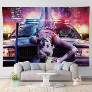 Tropical Palm Tree Leaves Tapestry Wall Hanging Seaside Sunset Landscape Tapestries Yoga Beach Towel/Mat Bohemian Decor for Home No22