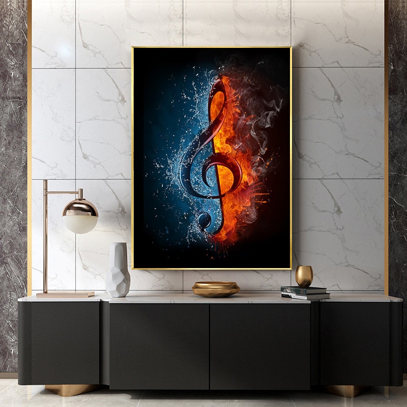 Abstract-Water-and-Fire-Music-Note-Canvas-Painting-on-The-Wall-Posters-and-Prints-Modern-Pictures-3.jpg