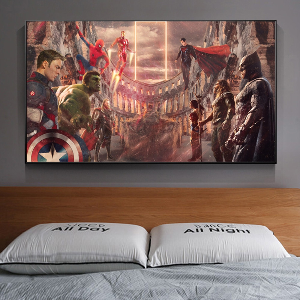 Avenger-VS-Justice-League-Movie-Poster-And-Prints-Comic-Superheroes-Picture-On-Wall-Art-Canvas-Painting-2.jpg
