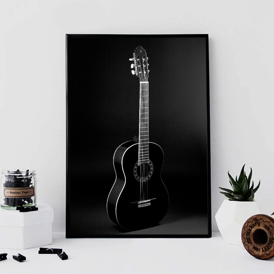 Camera-Guitar-Black-White-Photo-Wall-Art-Canvas-Painting-Nordic-Poster-And-Print-Wall-Picture-For-2.jpg