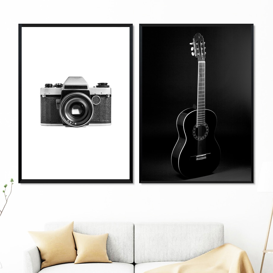 Camera-Guitar-Black-White-Photo-Wall-Art-Canvas-Painting-Nordic-Poster-And-Print-Wall-Picture-For.jpg
