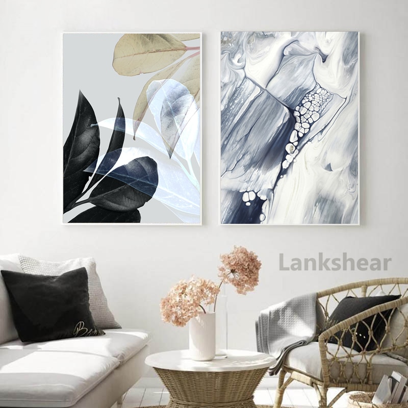 Grey-Abstract-Painting-Scandinavian-Marble-Poster-Black-Leaf-Print-Botanical-Canvas-Print-Wall-Art-Picture-Living-2.jpg