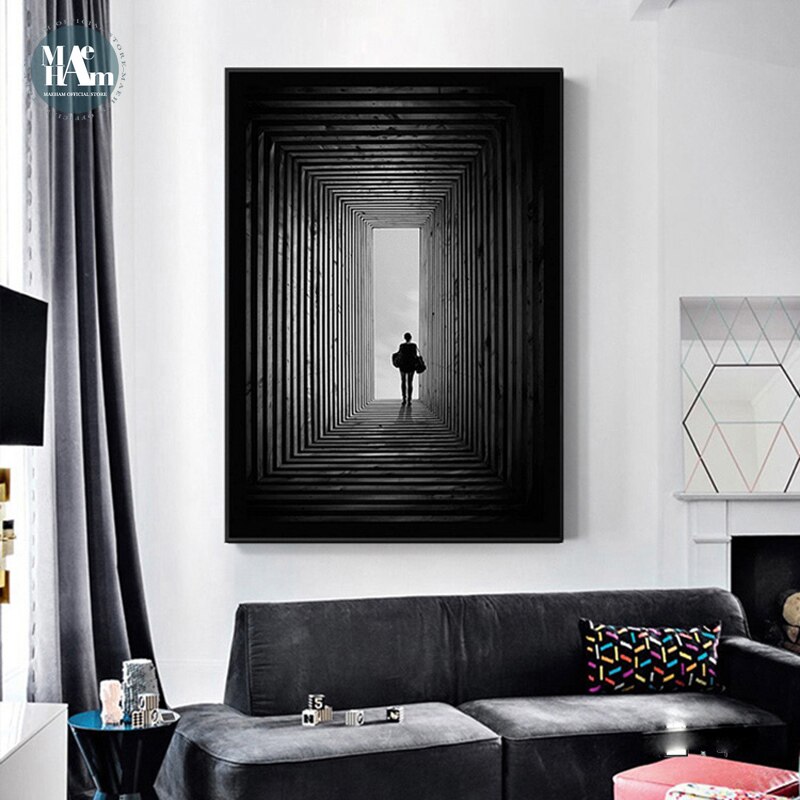 Nordic-Black-and-white-building-staircase-wall-art-Canvas-Painting-posters-Prints-wall-Picture-for-Living-3.jpg