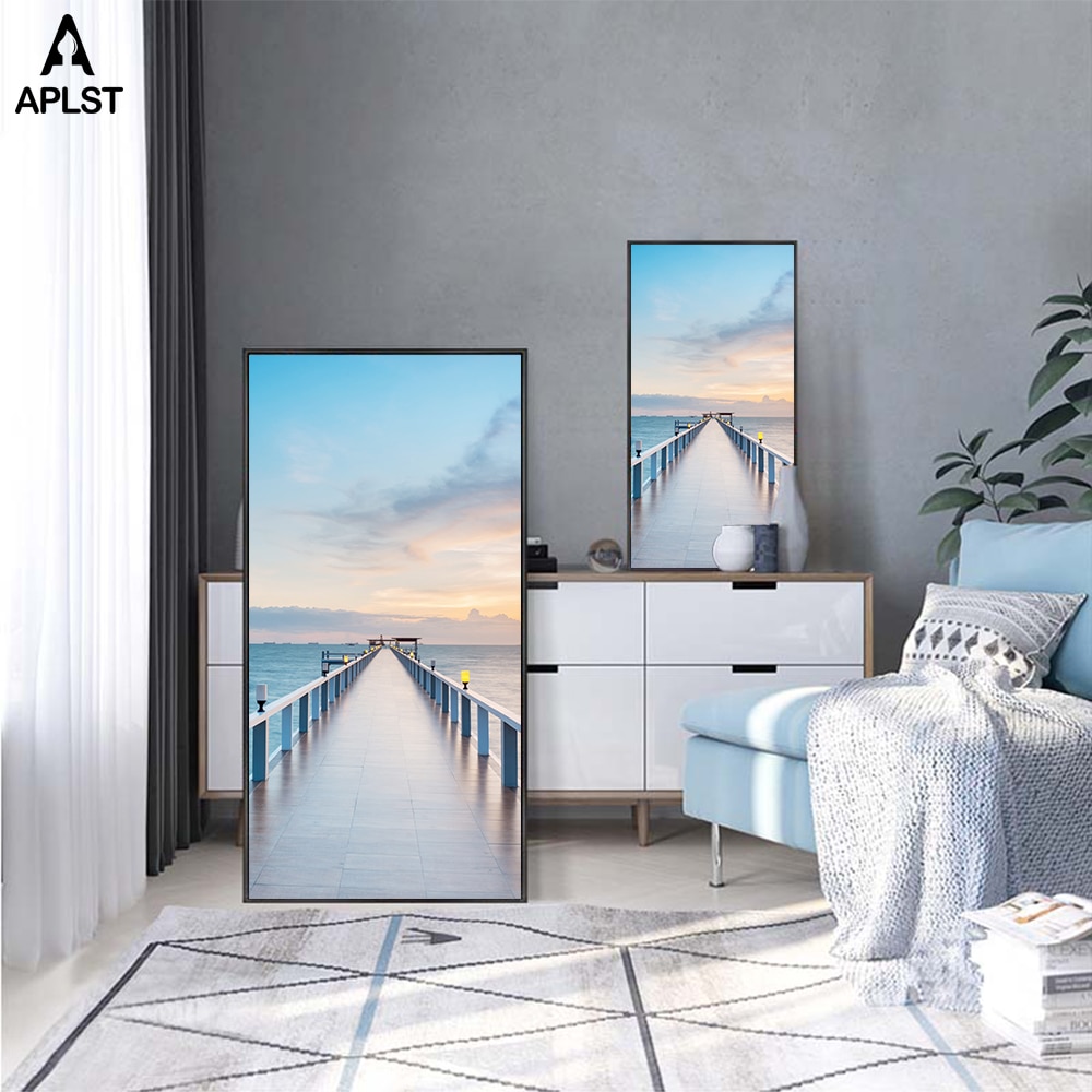 Sunrise-Sea-Ocean-Canvas-Prints-Marina-Wood-Bridge-Wall-Mural-Posters-Modern-Large-Picture-for-Living-3.jpg