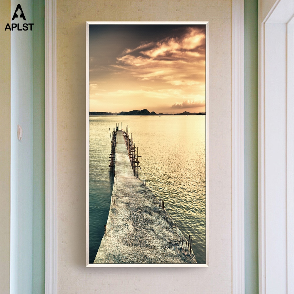 Sunset-Landscape-Print-Painting-On-Canvas-Bridge-Sea-Ocean-Posters-Modern-Wall-Art-Picture-Home-Decor-1.jpg