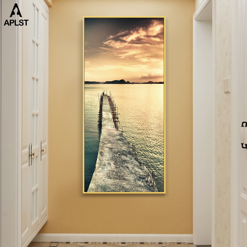 Sunset-Landscape-Print-Painting-On-Canvas-Bridge-Sea-Ocean-Posters-Modern-Wall-Art-Picture-Home-Decor-2.jpg