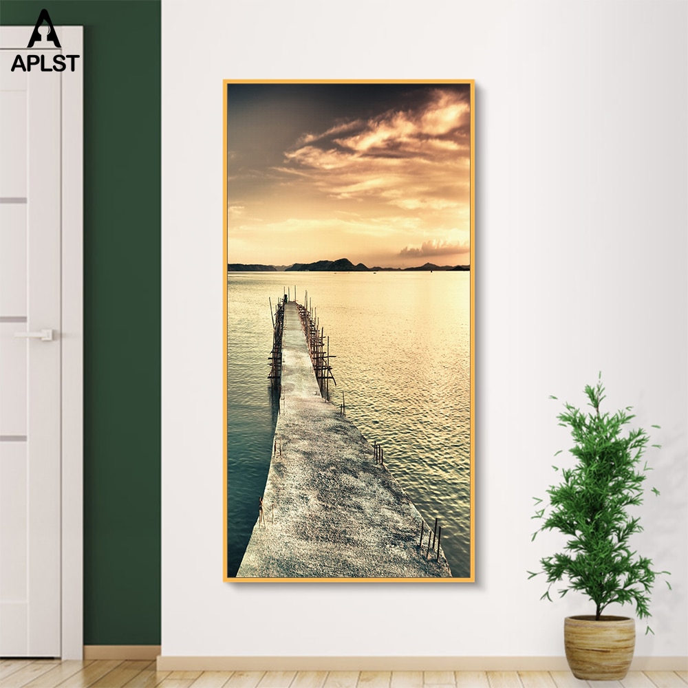Sunset-Landscape-Print-Painting-On-Canvas-Bridge-Sea-Ocean-Posters-Modern-Wall-Art-Picture-Home-Decor-3.jpg