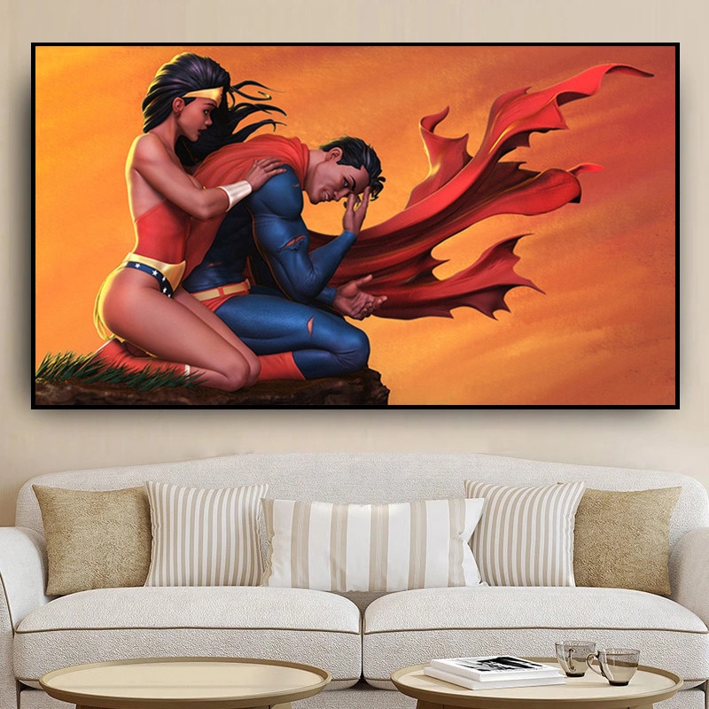 Superman-And-Wonder-Woman-DC-Superhero-Movie-Poster-And-Prints-Wall-Art-Canvas-Wall-Pictures-For-3.jpg