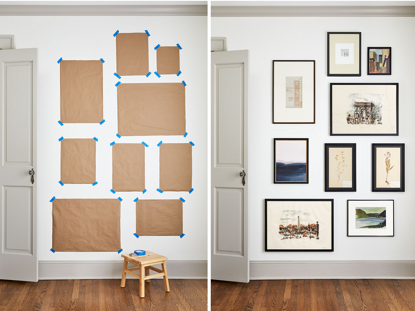 HOW TO HANG A GALLERY WALL IN A COUPLE SIMPLE STEPS – Nordic Wall Decor