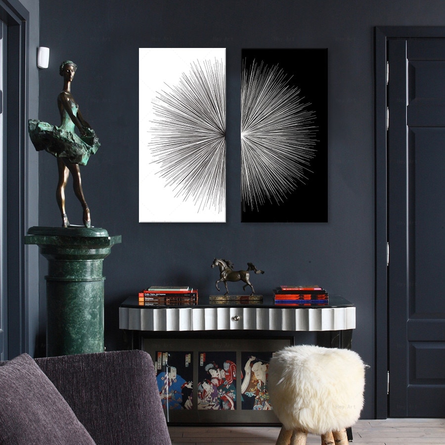 Posters-Canvas-Painting-Prints-2-Piece-Abstract-Wall-Art-Lines-Stripes-Black-and-White-Rays-Pictures-2.jpg